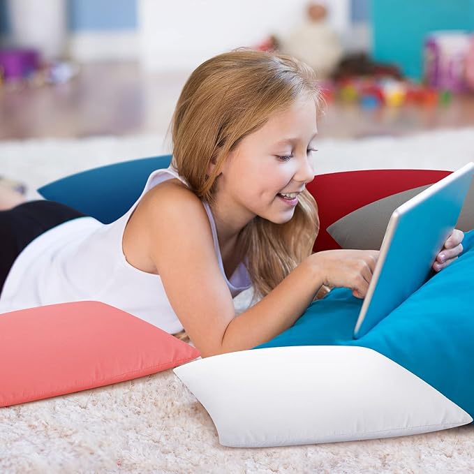 Wesiti 5 Pcs Mini Travel Pillow Small Pillow for Sleeping 11 x 7 x 2.4 inch Small Throw Pillows Tiny Camping Pillow Kids Baby Infant Neck Nap Pillow for Sleeping Traveling Supplies