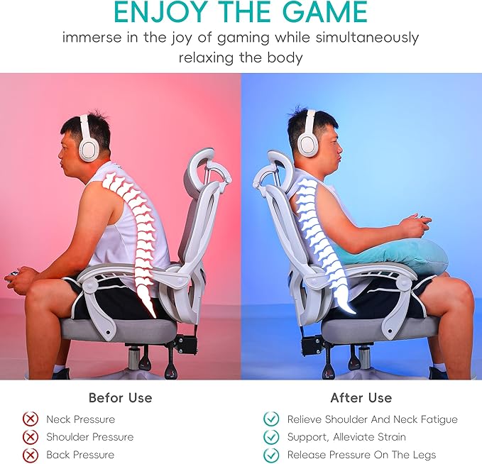 TYYIHUA Gaming Pillow Reading Pillow for Gaming Gamer Pillow Gaming Pillow for Lap Arm Rest Pillow Lap Pillow for Gaming, for Reading, Working, Crochet