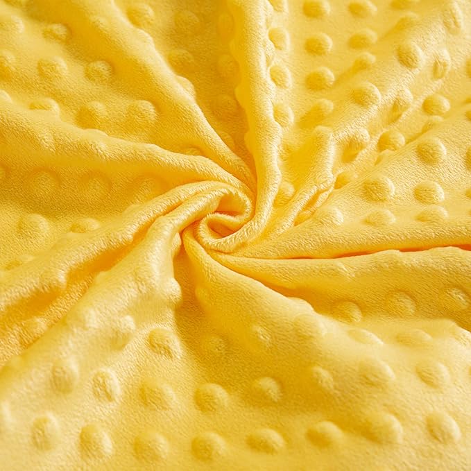 Baby Blanket for Boys Girls Super Soft Blanket,Fluffy Warm Lightweight Baby Receiving Blankets,Double Layer with Dotted Backing for Toddler Nursery (Bee, 50 * 60inch)