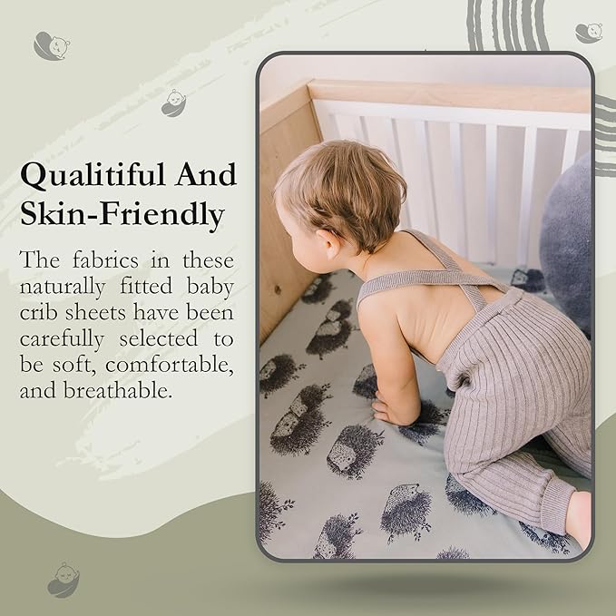 Crib Sheets - Crib Sheets Girl -Crib Sheets Boy - Jersey Sheets - Nursery Bedding - Toddler Bedding Sets for Girls - Toddler Bedding Sets for Boys - Baby Crib Sheets - OILO Studio Crib Sheet Llama