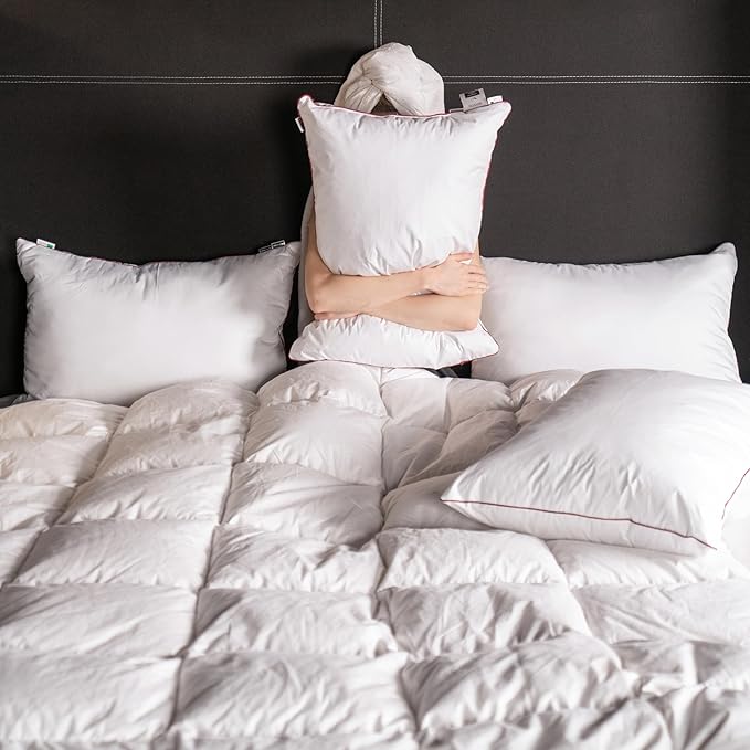 Down Pillow Deluxe Down Deluxe № 101 (Medium) (Queen 20 * 30)