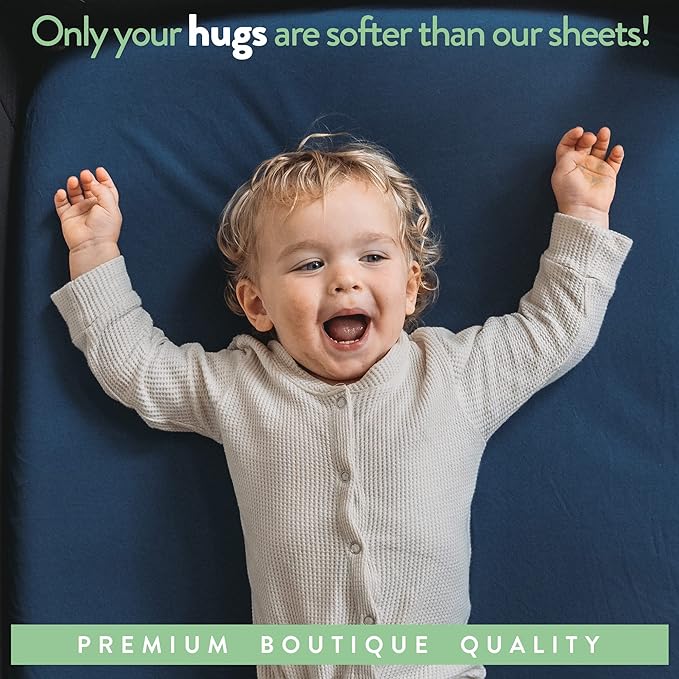Bassinet Fitted Sheets for Chicco LullaGo Nest Portable Bassinet, Close to You 3-in-1, Next2Me Bedside Bassinet – Soft 100% Cotton – Light + Dark Sage Green – 2 Pack – Not for Lullago Anywhere