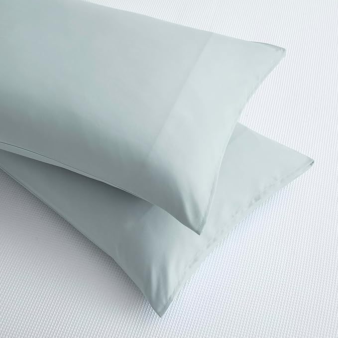 Toddler Pillowcase Set of 2 Microfiber Travel Pillow Cases 14x20 Light Gray Pillow Covers Envelope Style Comfortable Not Shrink Soft Pillow Cases