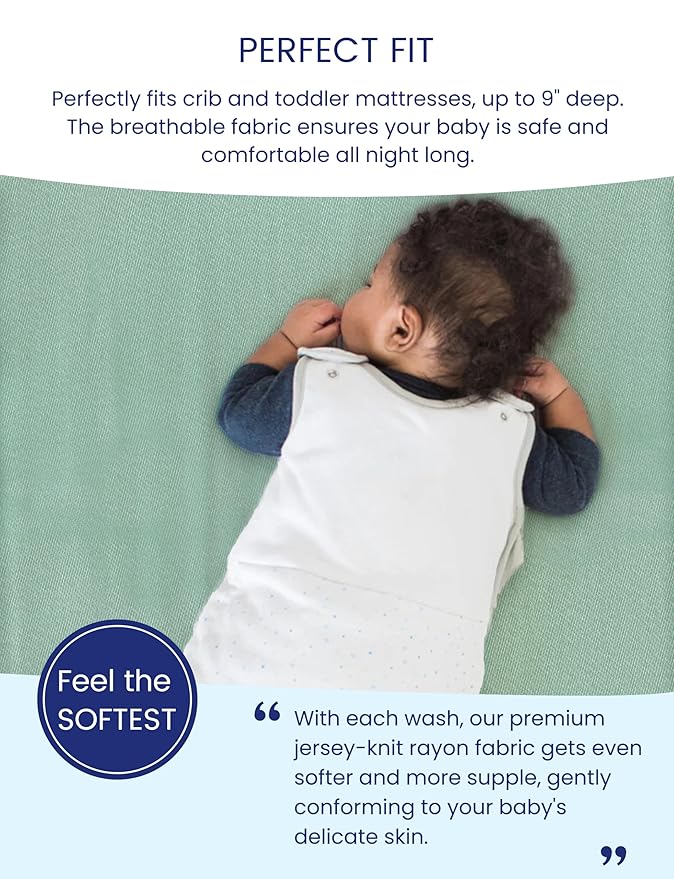 TotAha Botanical Crib Sheets Netural for Girls Boys, Premium Soft Boho Crib Mattress Fitted Sheet, Ultra Breathable Baby Sheets, Super Stretchy Baby Bed Sheets 28x52x9 Extra Deep Pocket