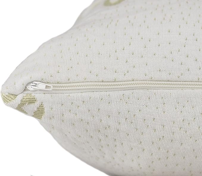 King Pillow Memory Foam - Stay Cool Removable Cover with Zipper - Hotel Quality Pillow Relieves Snoring,migraines, Insomnia, Neck Pain and Tmj, Also Help with Asthema (King)