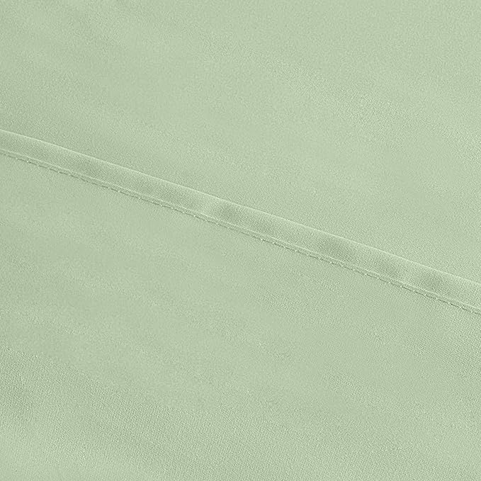 Utopia Bedding King Pillow Cases - 2 Pack - Envelope Closure - Soft Brushed Microfiber Fabric - Shrinkage and Fade Resistant Pillow Covers 20 X 40 Inches (King, Sage)