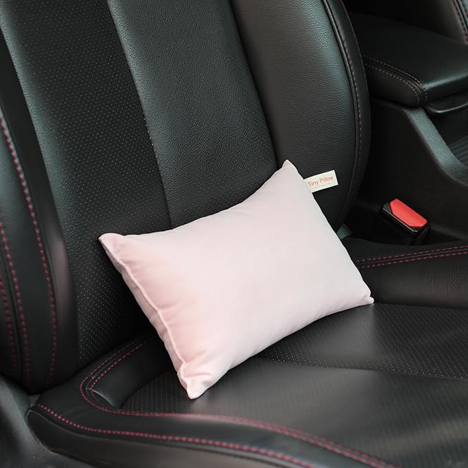 NTBAY Tiny Pillows, Down Alternative 7"x11" Microfiber Mini Pillows for Travel, Pets, Soft Machine Washable Small Pillows for Neck, Wrist, Lumbar and Knee, Lavender