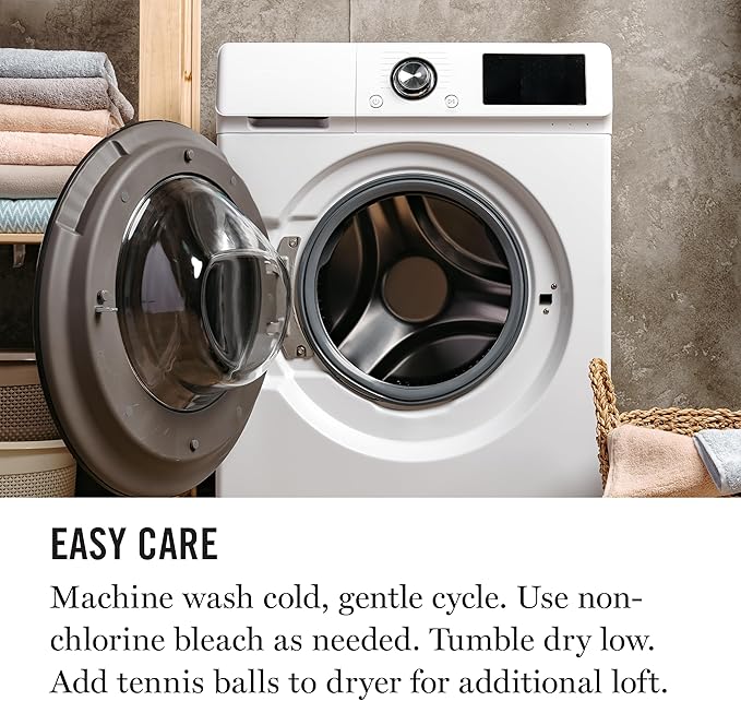 MARTHA STEWART SmartChill All Season 2 Piece Bed Pillow Set, 220 TC, Down-Alternative, King