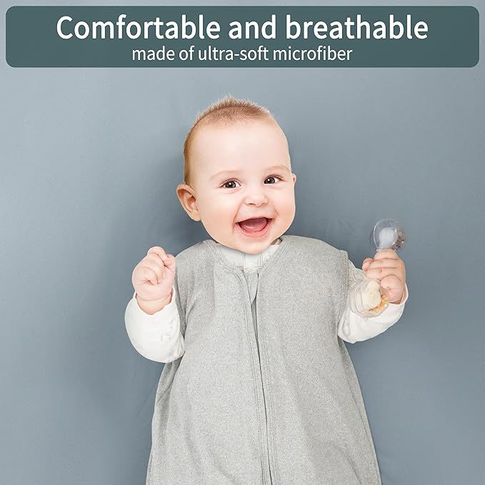 Baby Crib Sheets for Boys Girls, 2 Pack Fitted Crib Sheet for Standard Crib and Toddler Mattress, Soft Microfiber Baby Sheet 52x28x8in. (Dark Green & Dark Grey)