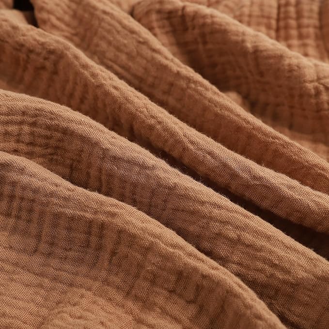 Muslin Bassinet Sheets 32"x 16" Compatible with Dream On Me Karley Bassinet, Delta Children Deluxe and Safety 1st Bassinet, 2 Pack 100% Cotton, Natural and Rainbow