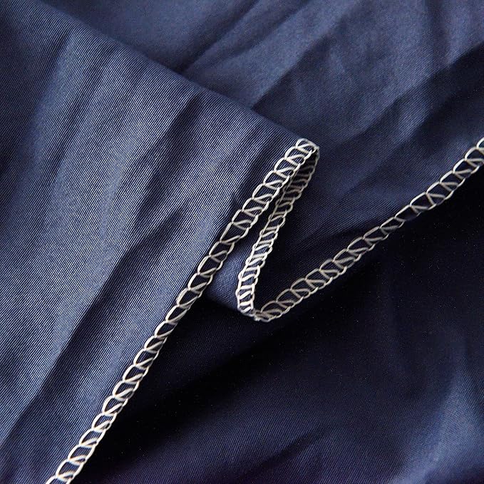 Mengersi Bed Canopy Play Tent for Kids, Round Dome Kids Mosquito Net Indoor Outdoor Castle Hanging House Decoration Reading Nook (Dark Blue)